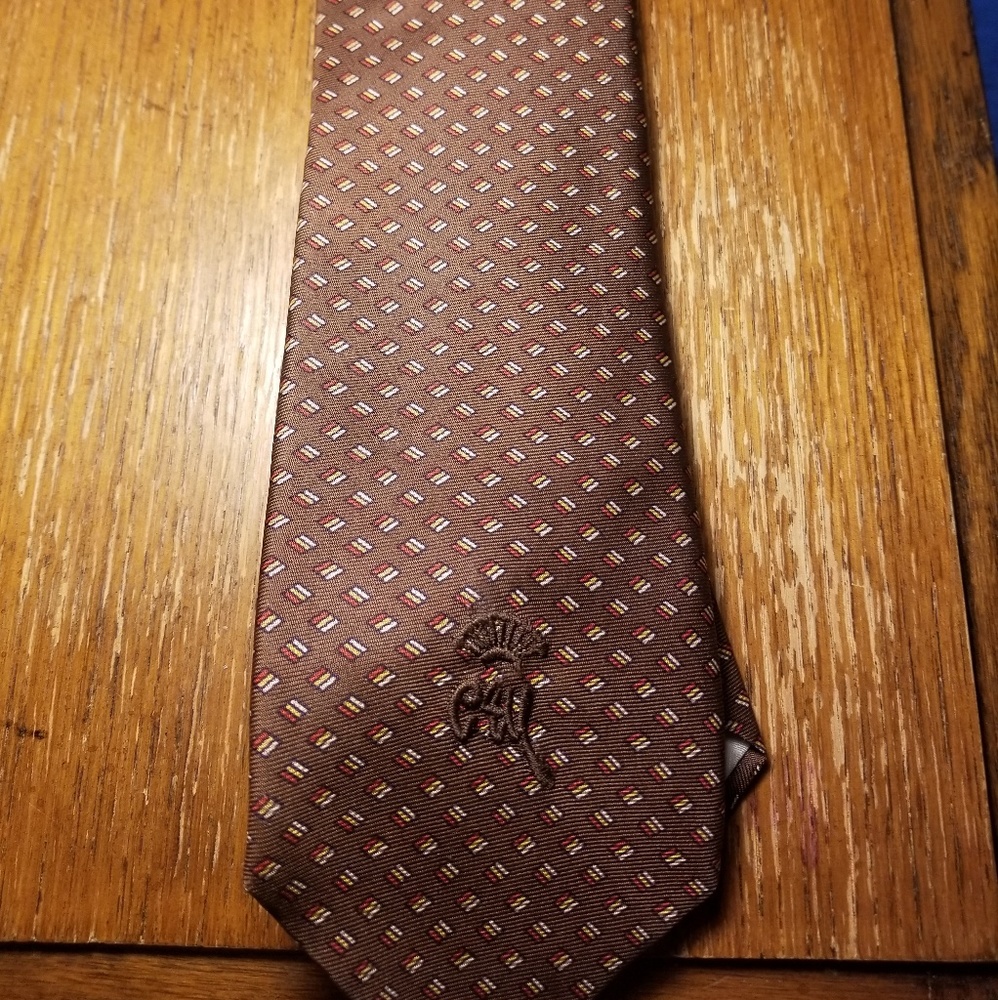 Brown Countess Mara vintage tie